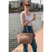 Pacsafe W Anti-Diebstahl-Handtasche für Frauen - beige