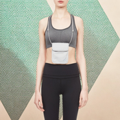 Pacsafe Coversafe X75 Hals Reisepass Tasche - grau