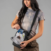 Pacsafe V anti-theft city bag - jet black