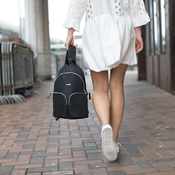 Women's urban anti-theft backpack Pacsafe Stylesafe - black