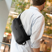 Hip bag waterproof anti-theft Pacsafe Metrosafe X - black