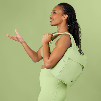 Pacsafe CX mini Anti-Diebstahl-Rucksack für Frauen 8L - lindgrün
