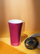 Dr.Bacty Apollo 2.0 thermischer Kaffeebecher - 360 ml - Rosa - Nachverkauf