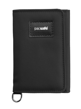 Kleiner RFID-Geldbeutel Pacsafe – schwarz