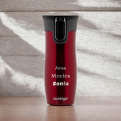 Contigo West Loop 2.0 Thermobecher mit Namen - Rot