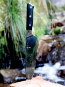 Exclusive Aka Tori Osaka Pro 8" Chef's Knife – Damascus Steel Business Gift with Custom Engraving Option