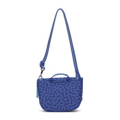 Folding women's anti-theft bag Pacsafe Go - Cerulean Blue