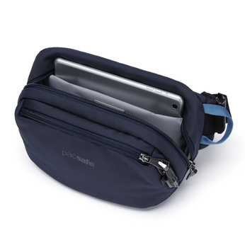 Pacsafe vibe 100 anti-diebstahl-nierenbeutel - schwarz