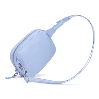 Kleine 2-in-1-Handtasche für Damen mit Diebstahlschutz Pacsafe W – serenity blue