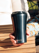 Dr.Bacty Apollo 2.0 Thermo-Kaffeebecher - 360 ml - Gunmetal