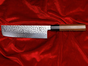 Exklusives Aka Tori Tokyo Hammer 7" Nakiri-Messer aus Damaszener Stahl – Business-Geschenk mit Gravuroption