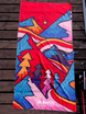 Dr.Bacty 70x140 beidseitig schnell trocknendes Handtuch - Trail