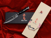 Exclusive Aka Tori Osaka Pro 5" Damascus Steel Utility Knife – Business Gift with Custom Engraving Option