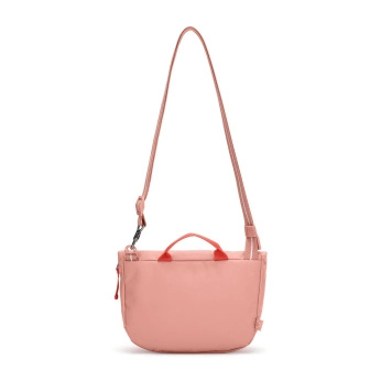 Pacsafe Go erweiterbare Anti-Diebstahl-Tasche für Frauen - rosa