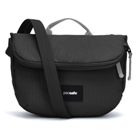 Folding women's anti-theft bag Pacsafe Go - black