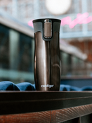 Thermal mug Contigo West Loop 2.0 with custom inscription-engraved - Latte
