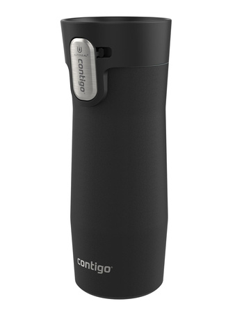 Personalisierbarer thermobecher Contigo West Loop 3.0 470ml - Schwarz