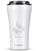 Thermobecher für Kaffee Dr.Bacty Apollo 2.0 360 ml „Brandy mint” – Weiß
