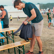 Pacsafe® go 25l anti-diebstahl-rucksack - coastal blue