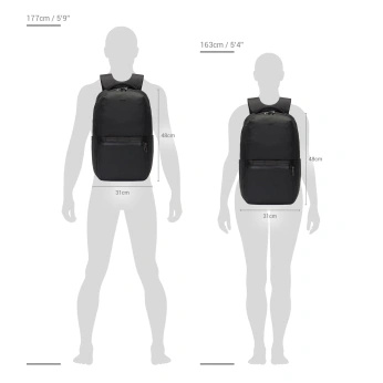 Pacsafe Metrosafe X 25L Anti-Diebstahl-Stadt-Rucksack - dunkelgrau