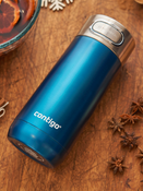 Thermal mug Contigo Luxe Autoseal 360 ml with custom inscription - engraved - Biscay Bay