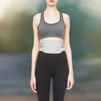 RFID Pacsafe Coversafe X100 belt wallet - gray