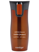 Thermobecher mit gravur Contigo West Loop 2.0 - Orange