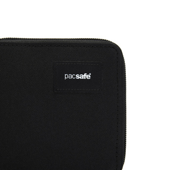Pacsafe RFIDsafe recycelte Anti-Diebstahl-Geldbörse - marineblau