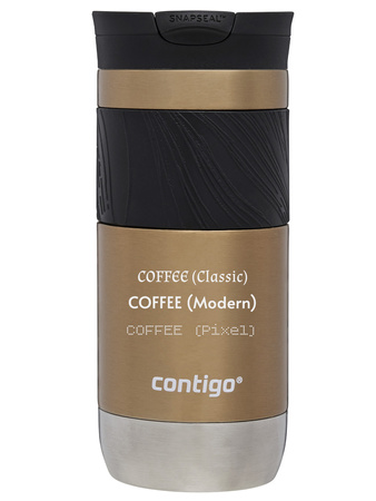 Contigo Byron 2.0 470ml thermal mug with engraving - Gold