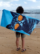 Dr.Bacty 70x140 beidseitig schnell trocknendes Handtuch - Chill