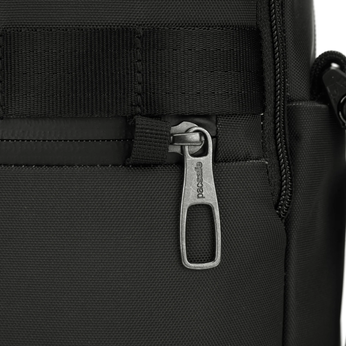 Pacsafe metrosafe x vertikale crossbody anti-diebstahl herren umhängetasche/posttasche - schwarz
