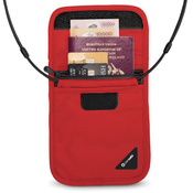 Pacsafe Coversafe X75 Hals Reisepass Tasche - grau