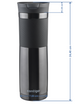 Thermobecher mit gravur Contigo Byron 720ml - Gunmetal 
