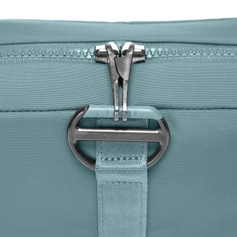 Women's anti-theft handbag Pacsafe CX square crossbody - mint  - after-show