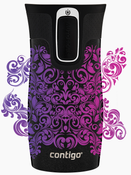 Contigo West Loop Mini Thermal Mug 300ml - Glamour - Black Metallic