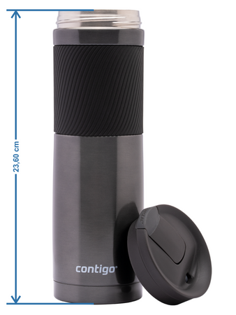 Thermobecher mit gravur Contigo Byron 720ml - Gunmetal 