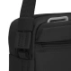 Small black Pacsafe Go urban anti-theft bag.