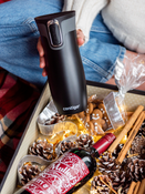 Thermal mug Contigo West Loop 2.0 with custom inscription- engraved - Balck