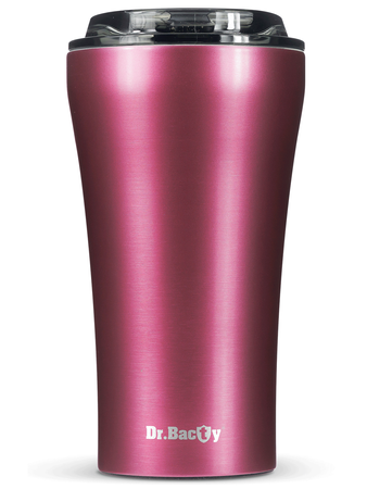 Dr.Bacty Apollo 2.0 thermischer Kaffeebecher - 360 ml - Rosa -  I love You