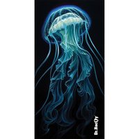 Dr.Bacty 70x140 double-sided quick-dry towel - Medusa