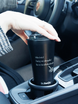 Dr.Bacty Apollo 2.0 thermischer Kaffeebecher - Ode an die Jugend - 360 ml - Schwarz Matt