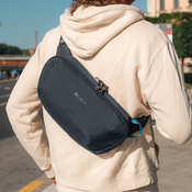 Pacsafe V Anti-Diebstahl wasserdichte Hüfttasche - navy blau
