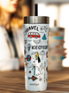 Thermobecher mit strohhalm Contigo Luxe Tumbler 720ml - Summer - Salt