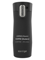 Personalisierbarer thermobecher Contigo West Loop 3.0 470ml - Schwarz