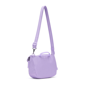 Folding women's anti-theft bag Pacsafe Go - lavender
