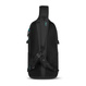 Pacsafe eco 12l anti-diebstahl-einzelschulter-rucksack - schwarz mit econyl