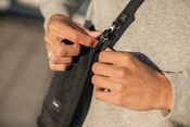 Pacsafe RFIDsafe anti-diebstahl stadt umhängetasche - schwarz
