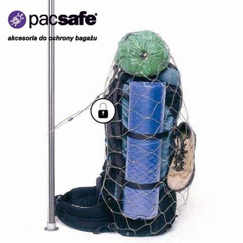 Luggage security mesh - for backpack or suitcase - Pacsafe 120 l (L)