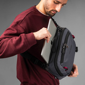 Pacsafe EXP Anti-Diebstahl-Stadt Laptop-Tasche - dunkelgrau