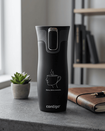 Thermobecher Contigo West Loop 470 ml schwarz - Psychologe